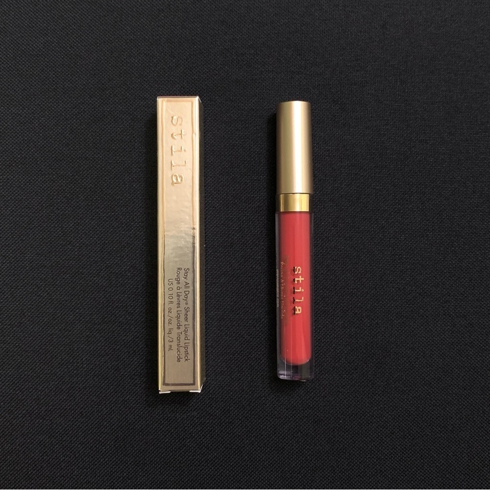 STILA Stay All Day Hydrating Liquid Lipstick — Sheer Rosabella — Full Size .1 oz